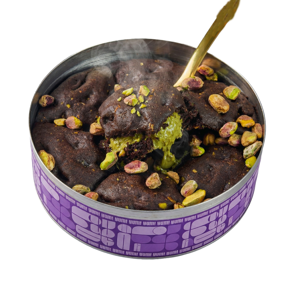 دبي كوكيز بحشوة البستاشيو والكنافة