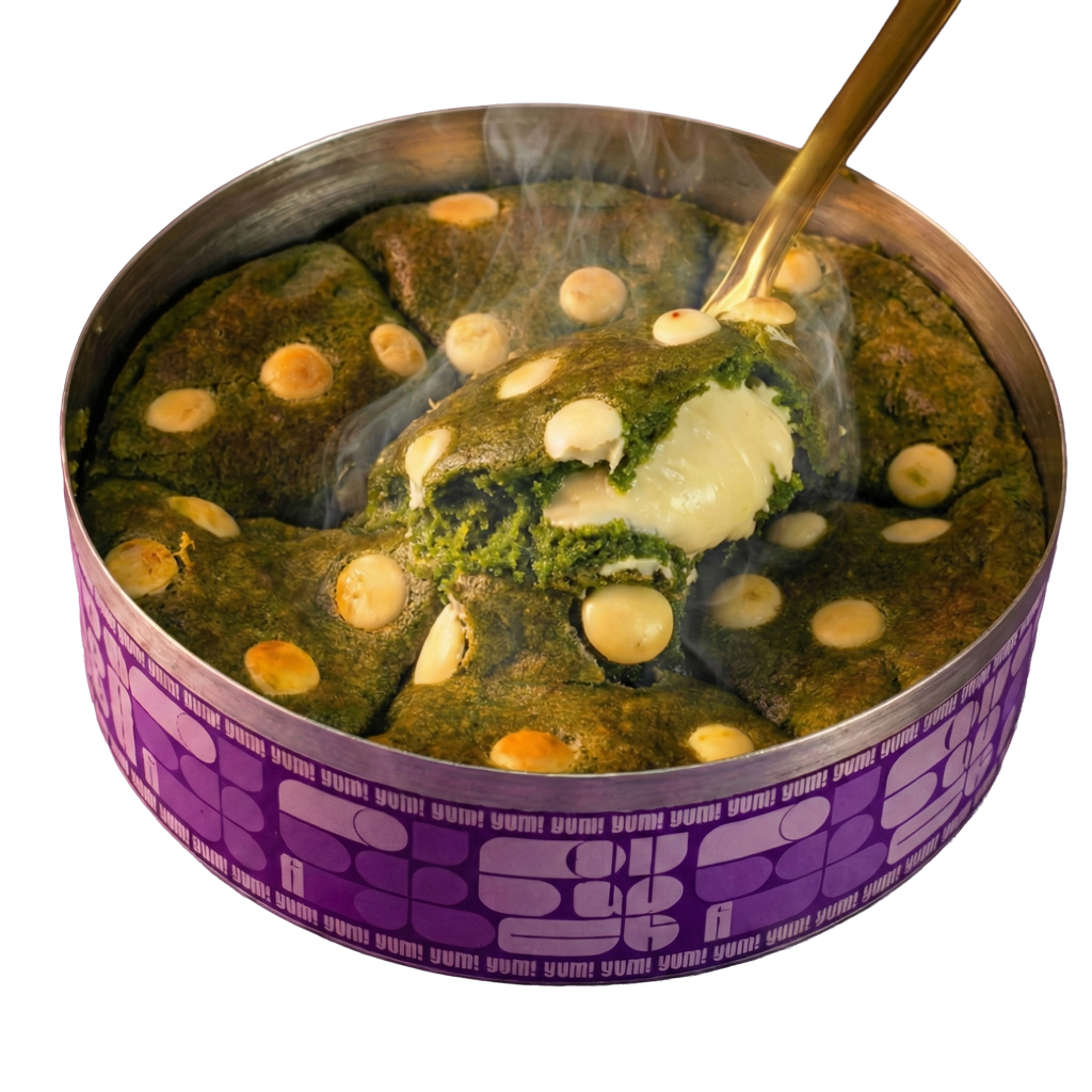 Matcha Strawberry Cookies