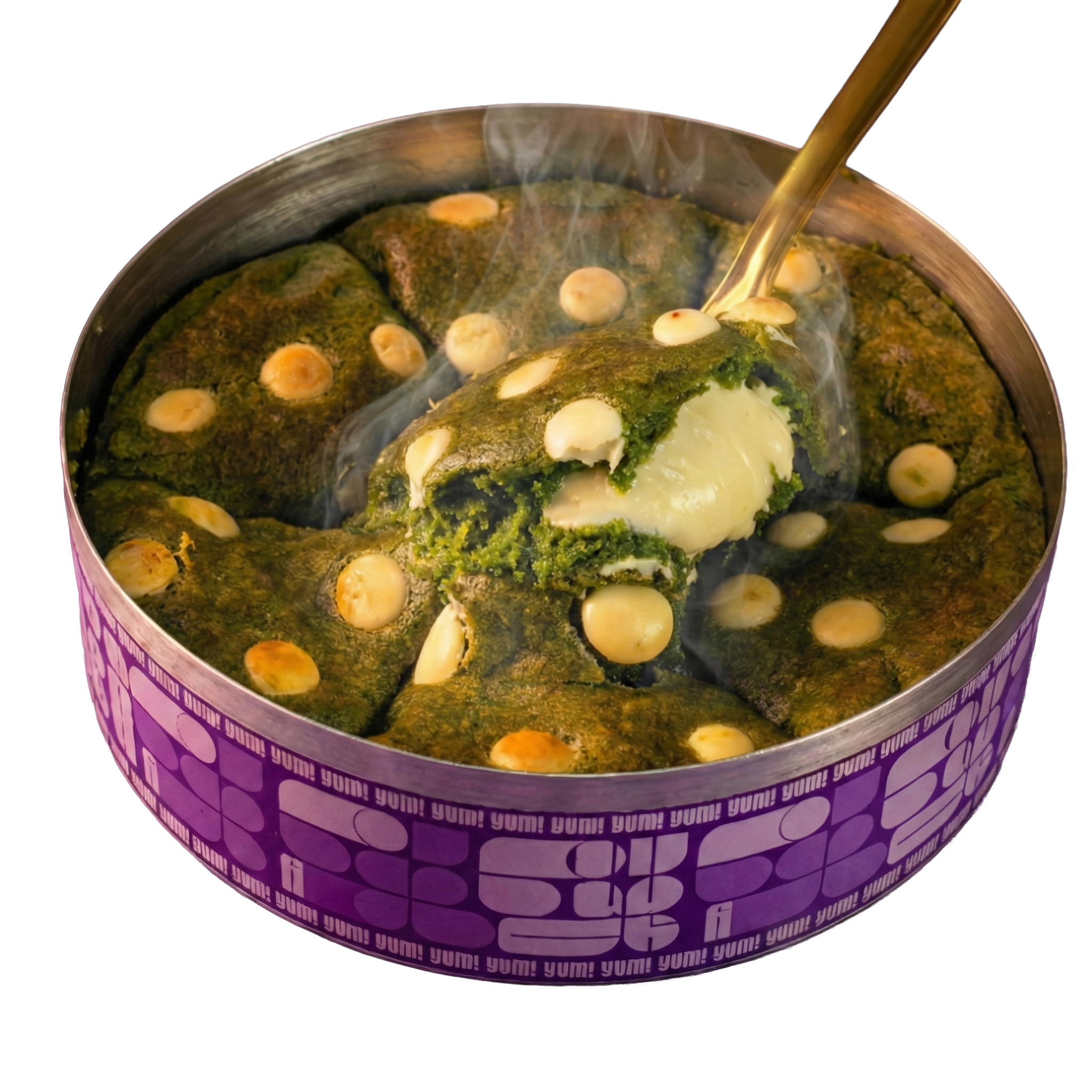 Matcha Strawberry Cookies