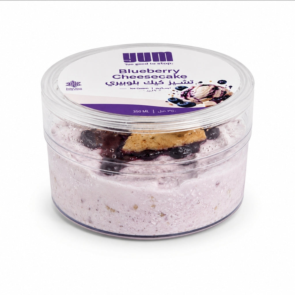 Ice cream Blueberry Cheesecake
